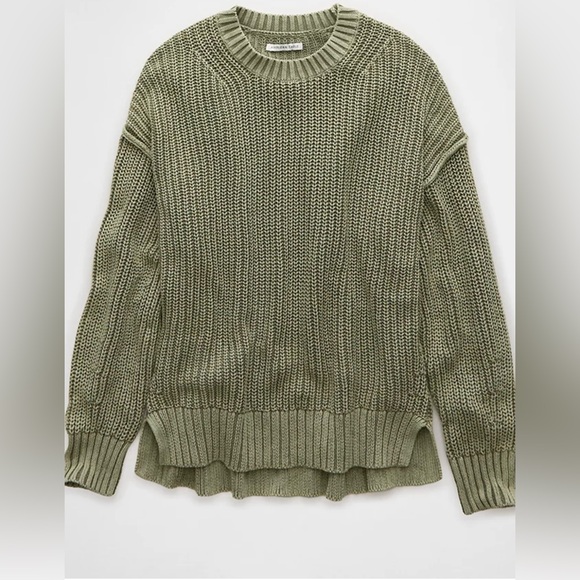 AE Acid Wash Long Weekend Sweater - Picture 1 of 3